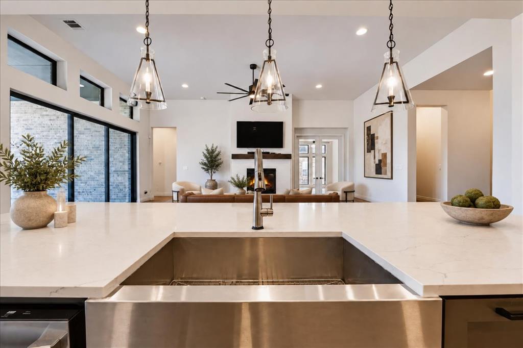 A kitchen at the center of it all